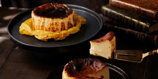 CACIORIの熟成バスクチーズケーキとコラボ!!